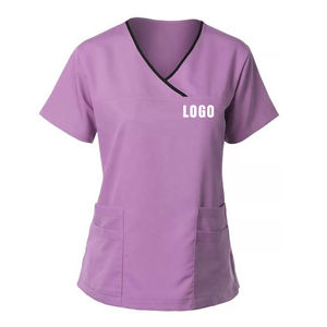 Breathable plus-size Men Nursing Uniform OEM service <b>Medical</b> <b>Science</b> logo Stylish Scrub Nurse Best Men Nursing Uniform - Product Image 2
