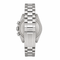 Montre pour homme OEM OEDE 41MM, mouvement à quartz VK63 avec cadran simulé, boîtier en acier inoxydable, montre étanche tendance 056