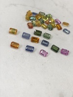 Feinste natürliche Multi Saphir Smaragds chliff Regenbogen Farbe Saphire für Uhren und Armbänder Bulk-Produkt