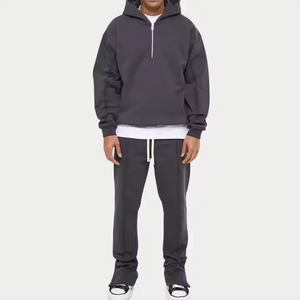 Otoño Invierno logotipo personalizado hombres Joggers conjuntos chándal sudadera y pantalones de chándal conjunto hombres Slim Fit chándales para hombres - Product Image 4