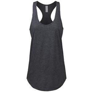 Camiseta sin mangas para mujer con cuello redondo y puntadas en contraste de verano con logotipo personalizado al por mayor - Product Image 5