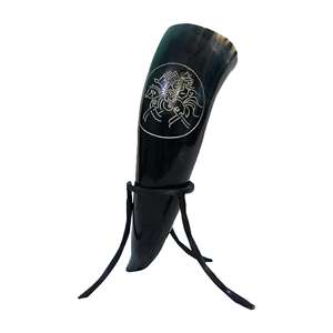 Taza de Cuerno Vikingo Ecológica, Hecha a Mano con Materiales Orgánicos, para Regalos Empresariales y Decoración, Procedente de la India - Product Image 2