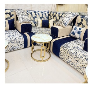 Sofá estilo Majlis árabe, diseño clásico, elegante conjunto para sala de estar, asientos de esquina de lujo, diseño que ahorra espacio - Product Image 1