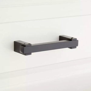 Chất lượng hàng đầu tùy chỉnh kích thước đồng thau kéo với màu đen tráng hoàn thành tuyệt vời cho sang trọng tủ xử lý - Product Image 1