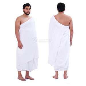 Juego de 2 piezas de algodón Ahram 100% OEM de alta calidad para Hajj y Umrah Ahram para hombres para Haj & Umrah Special - Product Image 5