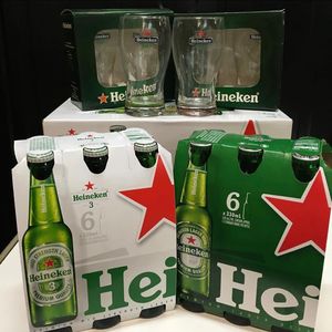 Bière Heineken 50cl, bière lager, lot de 24 canettes, offre en gros. - Product Image 1