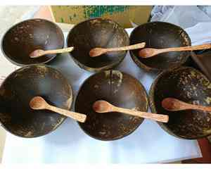 ชามกะลามะพร้าวเวียดนามสำหรับผู้ซื้อต่างประเทศพื้นผิวเรียบและบรรจุภัณฑ์ส่งออกจำนวนมาก - Product Image 5