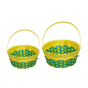 <b>TOP</b> PRODUCT <b>Easter</b> Gift Giving Made Elegant and Eco-Friendly with Handwoven Bamboo Basket with High Quality - Product Image 1
