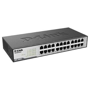 Switch Ethernet rapide non géré 24 ports 100 Mbps Noir DES-1024D - Product Image 2