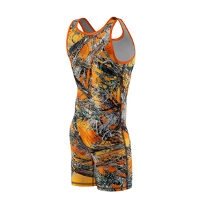 Nouveauté : Singlet de lutte pour hommes, vêtement de combat pour compétition, personnalisable, en polyester, impression par sublimation personnalisée pour MMA - Product Image 6