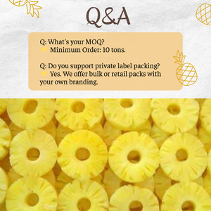 Ananas tropical doré IQF Ananas congelé en morceaux, en tranches, en dés et en bâtonnets du Vietnam - Product Image 5