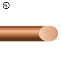 ASTM doux recuit 14awg-1awg nu conducteur en cuivre dur étiré échoué ou solide pour des applications de chauffage