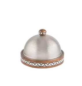 ชุดเครื่องครัวหม้อปรุงอาหารทำมือสแตนเลสคลาสสิกพร้อมที่อุ่นอาหารเป็นมิตรกับสิ่งแวดล้อมและทนทาน - Product Image 5