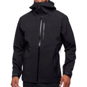 Veste de pluie respirante à capuche pour homme de haute qualité, style streetwear d'hiver, avec couleurs et tailles personnalisables, service OEM - Product Image 3