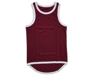 Camiseta sin mangas transpirable de algodón 100% para hombre, con logo personalizado, para granja oviña, de punto, tallas grandes, cola larga - Product Image 6