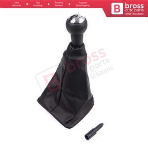 BSP810 Gear <b>Shift</b> Stick <b>Knob</b> Black Boot Gaiter Set 7588.VQ For 307 - Product Image 2