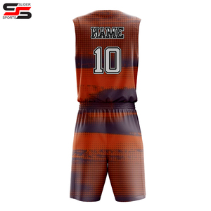 Maillots de basket-ball bleus en gros d'usine 2025-26/27, kits de basket-ball respirants de haute qualité avec logo personnalisé - Product Image 2