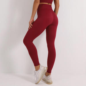 Mallas térmicas gruesas de cintura alta para mujer con bolsillo de poliéster, mallas de yoga con forro polar cálido para invierno - Product Image 4