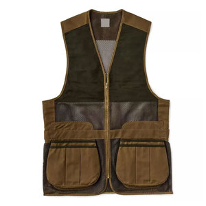 Chaleco de caza sólido transpirable que absorbe la humedad, bolsillo de carga grande, cierre de cremallera, tecnología Cordura, temporada de invierno, Unisex - Product Image 1