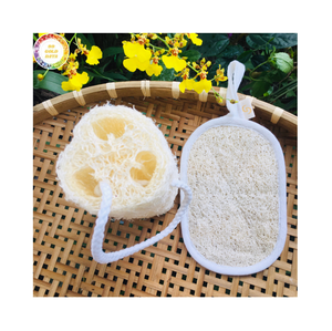 Jabonera con Esponja de Lufa Orgánica, Biodegradable, Natural, para Ahorrar Jabón, Producto de Baño Cero Desperdicio - Product Image 1
