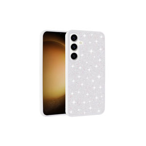 Étui de téléphone en PC avec strass en diamant rose de luxe pour Samsung Galaxy S25 Plus N7TH, coque arrière en silicone scintillante - Product Image 2