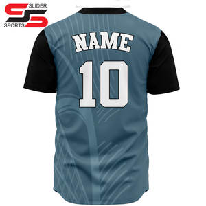 Maillot de baseball personnalisé chemises de baseball cousues uniforme de sport hommes femmes garçons sports d'équipe tenue décontracté - Product Image 2