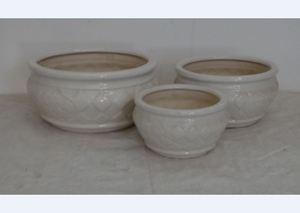 [Leo Nguyen Le] - Vente en gros de décorations de jardin, petits pots de fleurs en céramique émaillée pour l'intérieur/l'extérieur, en provenance du Vietnam - Product Image 5