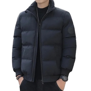 Veste polaire décontractée pour hommes avec logo personnalisé Veste d'hiver respirante à fermeture éclair OEM Veste pour hommes personnalisée du fabricant en gros - Product Image 2