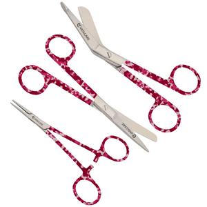 Diseño elegante, 3 uds., fórceps hemostáticos, fuente de alimentación Manual, juego de tijeras de enfermería Premium, instrumentos quirúrgicos básicos de vaslcare - Product Image 1
