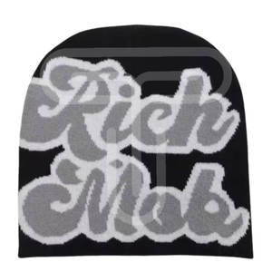 New Arrival 100% Good Quality Best Price Jacquard Beanie <b>Cap</b> for Winter Top Trendy Product Custom Reversible Fleece Beanies <b>Cap</b> - Product Image 3