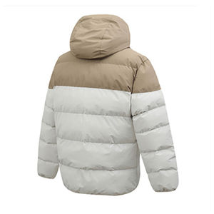 Chaqueta Bomber de Invierno para Hombre, Nueva, Moderna, Impermeable, Cómoda, Informal, Holgada, con Capucha Desmontable, Frente con Cierre, OEM - Product Image 3