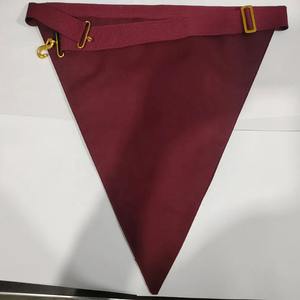 Tablier membre Royal et Select Master Qualité supérieure avec cuir d'agneau et ceinture réglable ensemble snack et support avec marron - Product Image 3