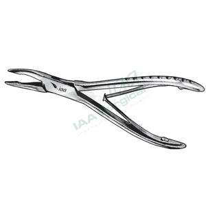 Herramientas Quirúrgicas Ortopédicas, Rongeur de Hueso Friedmann, Instrumentos Dentales, Rongeurs de Doble Articulación, Rongeurs de Hueso Hechos a Medida - Product Image 3