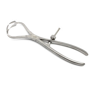 Surgical Bone Holding Forceps <b>Ratchet</b> Finger Style Manual Stainless Steel Orthopedic Medical Instruments - Product Image 1
