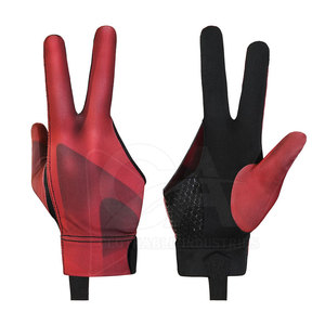 Gants de billard en nylon de haute qualité, design ouvert à 3 doigts pour un contrôle précis du queue, vente en gros de gants de billard en nylon - Product Image 3