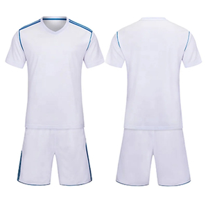 Ensemble de vêtements de football respirants personnalisés de haute qualité, vente en gros de maillots de football pas chers pour hommes et femmes - Product Image 5