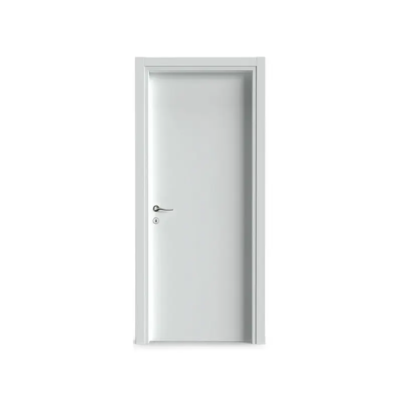 Puerta interior mate personalizable, hecha en Italia, acabado de puerta 'Bianco', línea moderna, ideal para habitaciones de apartamentos y hogar