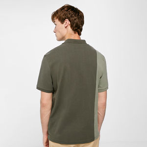 Polo à manches courtes 100% coton de haute qualité pour hommes, nouveau style, haut en jersey, décontracté, multicolore, uni, grande taille, blanc - Product Image 5