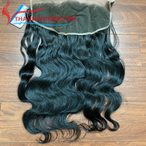 Cheveux vietnamiens bruts vendeurs en gros fermeture, fermeture en dentelle Hd, fermeture en dentelle suisse 4x4 5x5 6x6 os cheveux raides couleur naturelle - Product Image 4