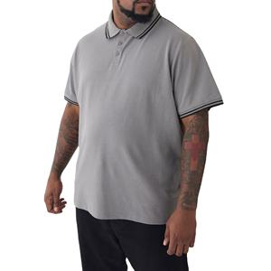 2025 nuevo diseño de polo elegante y cómodo para hombres recién llegado ropa de calle cuello redondo de algodón para hombres polos - Product Image 1