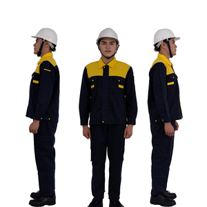 Conjuntos de ropa de trabajo de diseño personalizado: uniformes de estilo de fábrica y monos de seguridad, MOQ bajo y servicio OEM/ODM - Product Image 1