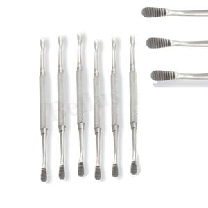 Instruments de chirurgie dentaire vente en gros de lime à os en acier inoxydable à double extrémité outil chirurgical professionnel de mise en forme des os dentaire - Product Image 1