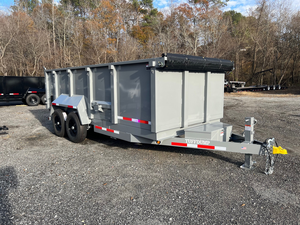 Hot Selling Hydraulic <b>Farm</b> Gooseneck Dump <b>Trailer</b> Heavy Duty Various Colors High Productivity 10m Tow Bar 2-Year Gear Motor - Product Image 5