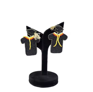 Aretes de Moda Hechos a Mano con Cuentas, Joyería Colgante, Accesorios para Vacaciones y Fiestas de Verano - Product Image 1