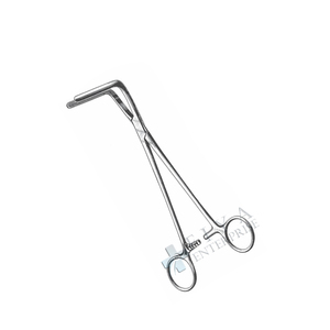 Fórceps de pedículo Wertheim-Cullen de 21,5 cm, instrumento quirúrgico hemostático Manual de acero inoxidable alemán, una herramienta quirúrgica básica - Product Image 3
