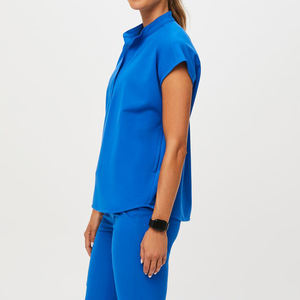 Uniformes médicos personalizados Greys Anatomy Jogger Scrubs Set Uniformes de hospital Venta al por mayor Scrubs Vendedores Tejido de punto - Product Image 4