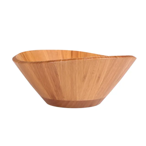 Cuenco de madera de acacia ecológico para artes creativas, característica de madera natural - Product Image 2