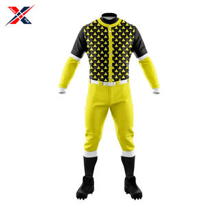 Nouvelle arrivée 2025, uniforme de baseball professionnel personnalisé avec logo imprimé, imperméable, respirant, 100% polyester - Product Image 1