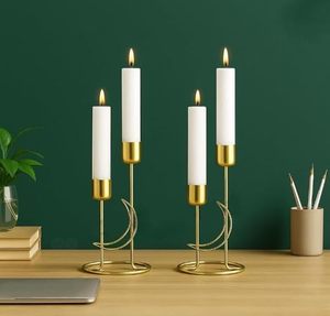 Porte-bougie conique moderne en acier inoxydable, finition argentée, écologique, fait à la main, décoration de luxe pour la maison, centre de table, Noël, Pâques - Product Image 5