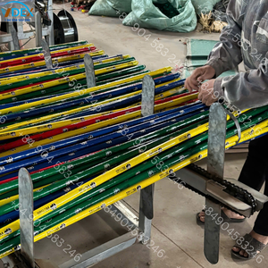 Manches en bois en gros pour balais et serpillères Panda revêtues de PVC, métal télescopique, durables et élégantes - Product Image 4